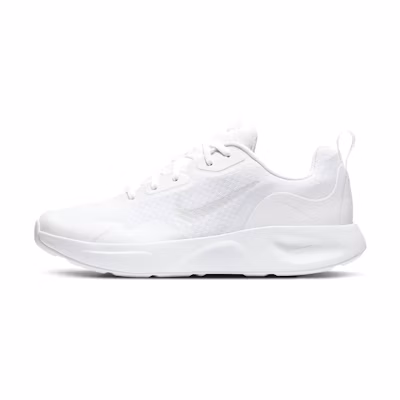 (W) Nike Wearallday Triple White