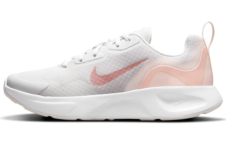 (W) Nike Wearallday White/Pink