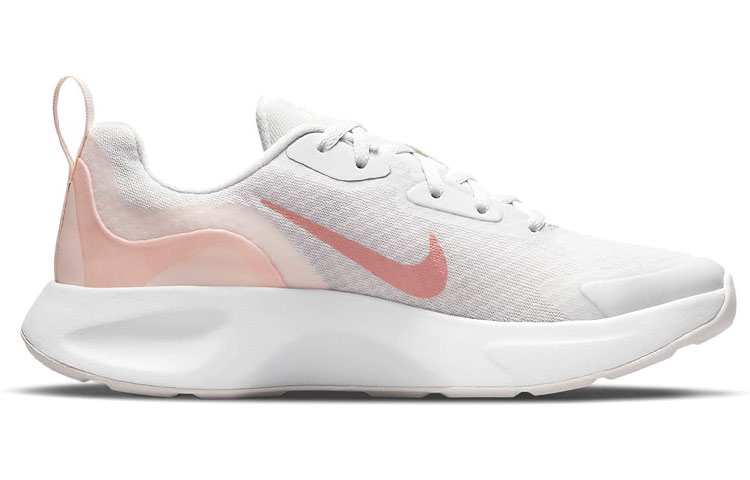 (W) Nike Wearallday White/Pink 圖 2