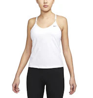 (Women) Nike White Logo Sports Tank Top DX0031-100 (Women) Nike White Logo Sports Tank Top DX0031-100