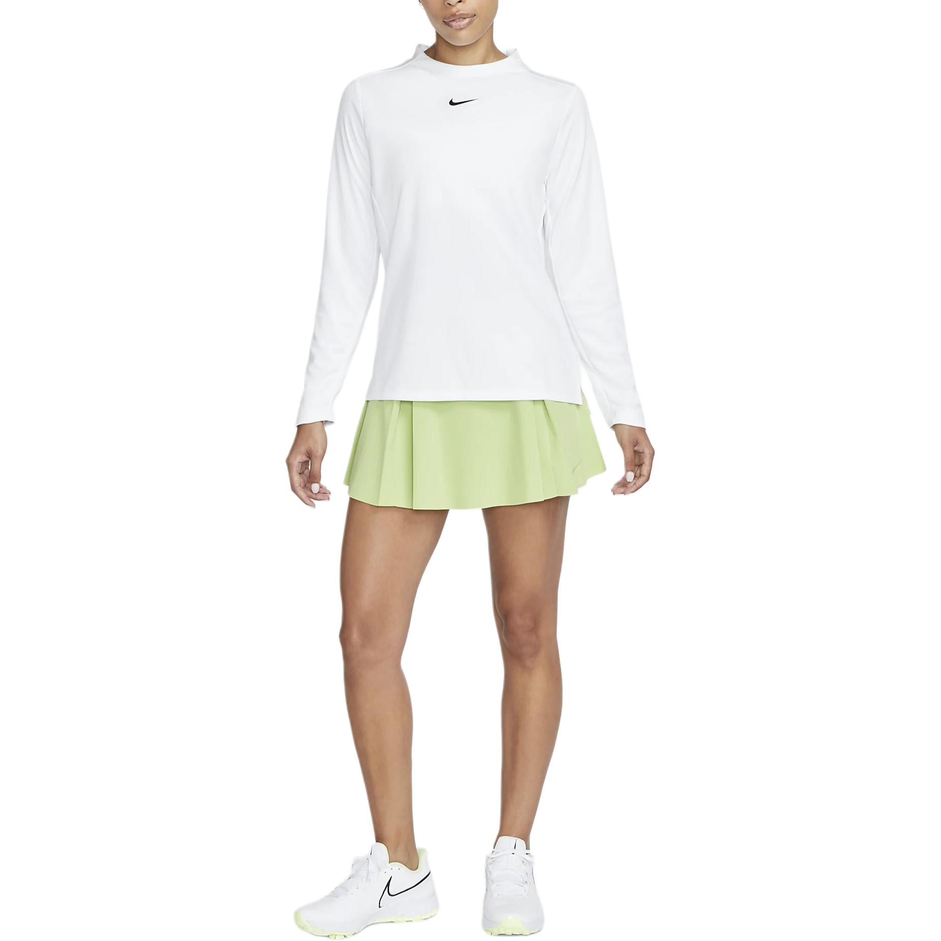 Purchase (W) 耐克白色长袖高尔夫快干圆领套头衫卫衣 DX1493-100