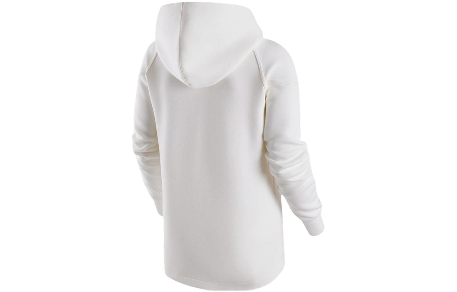 (Women) Nike White Lunar New Year Hoodie Jacket Logo Print Knit Training Outerwear FZ6385-133 圖 3