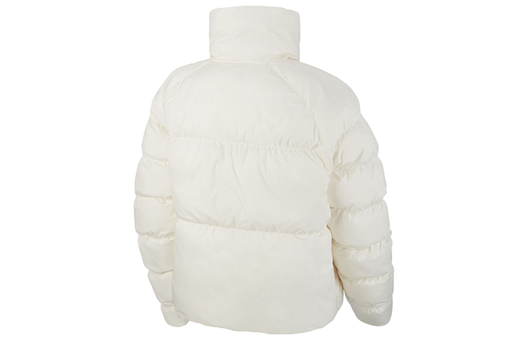 (Women) Nike White Winter Puffer Jacket Windproof Warm Stand Collar CD4216-110 圖 3