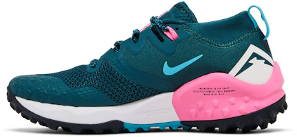 Lookbook Nike Wildhorse 7 輕便透氣舒適 低筒跑步鞋 女款 綠粉