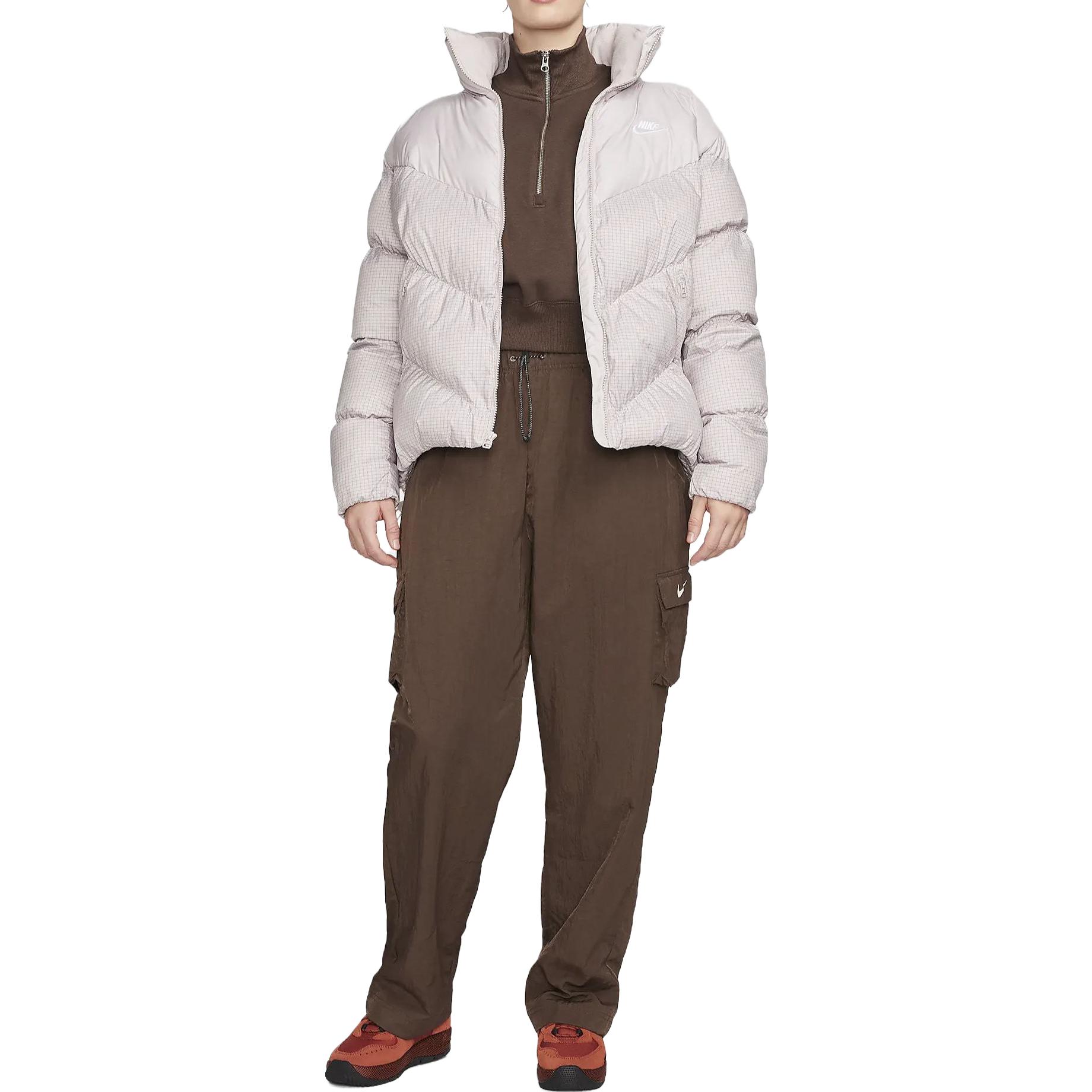 Shop (W) Nike 女款紫色拉鍊風衣外套 FB8788-019