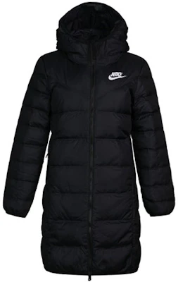 (W) 耐克Windrunner可翻转中长款羽绒外套黑色冬季款 939441-010 Order (W) 耐克Windrunner可翻转中长款羽绒外套黑色冬季款 939441-010