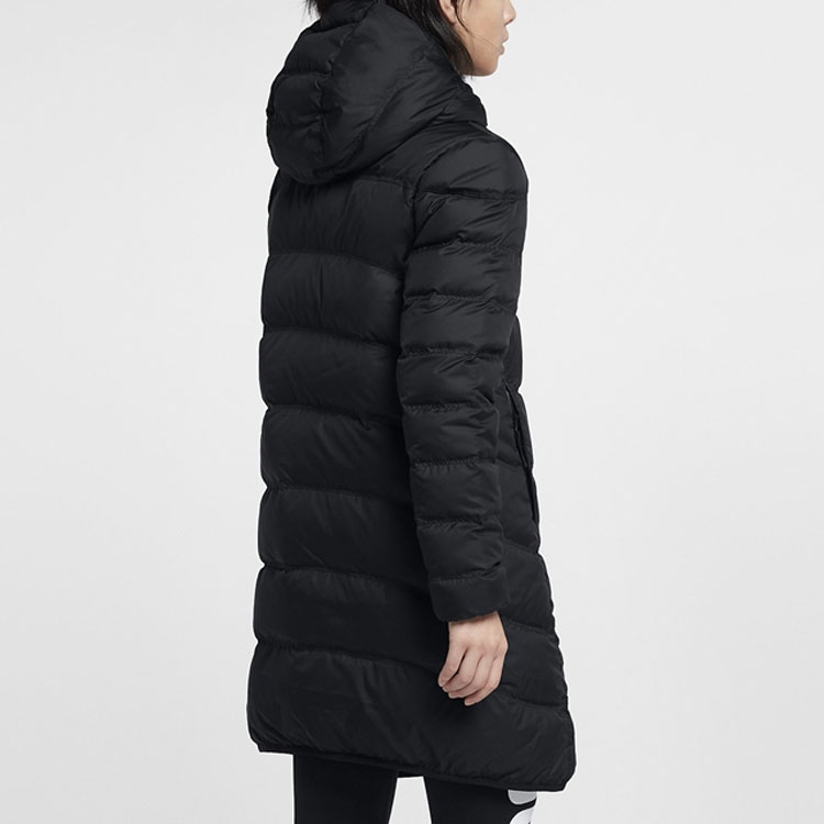 Details for (W) 耐克Windrunner可翻转中长款羽绒外套黑色冬季款 939441-010