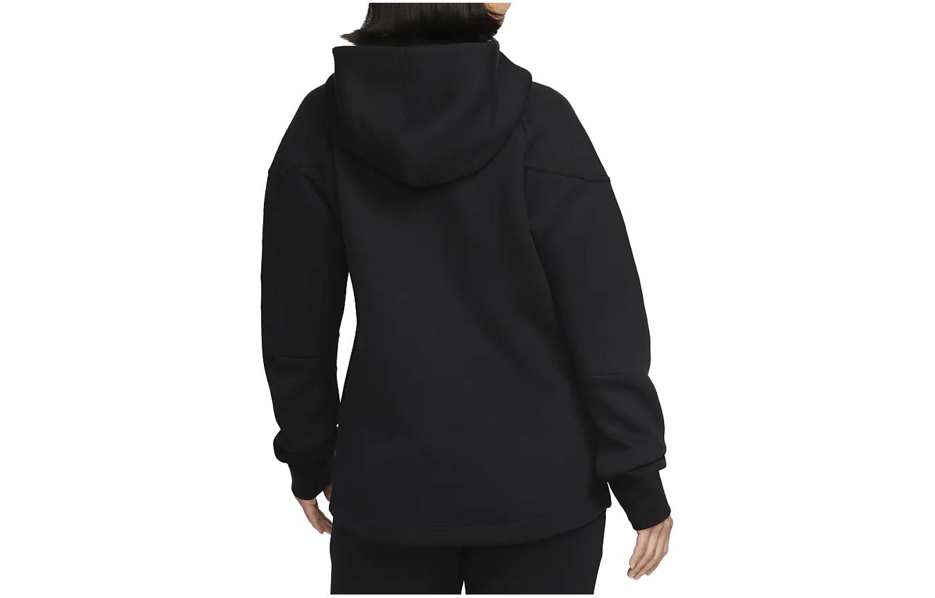 Lookbook (Women) Nike Windrunner Tech Fleece Black Hoodie Jacket Sportswear FB8339-010