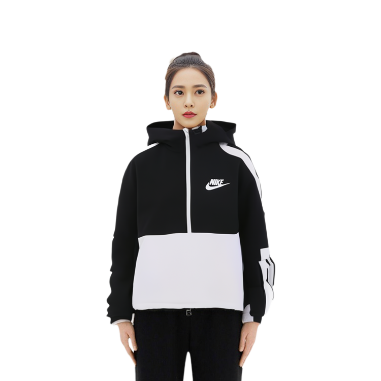 (Women) Nike Windrunner Windproof Woven Hooded Jacket - White DM4933-010 圖 5