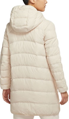(Women) Nike Winter Down Fill Long Hooded Jacket White Reversible Coat CU0285-140 Lookbook (Women) Nike Winter Down Fill Long Hooded Jacket White Reversible Coat CU0285-140