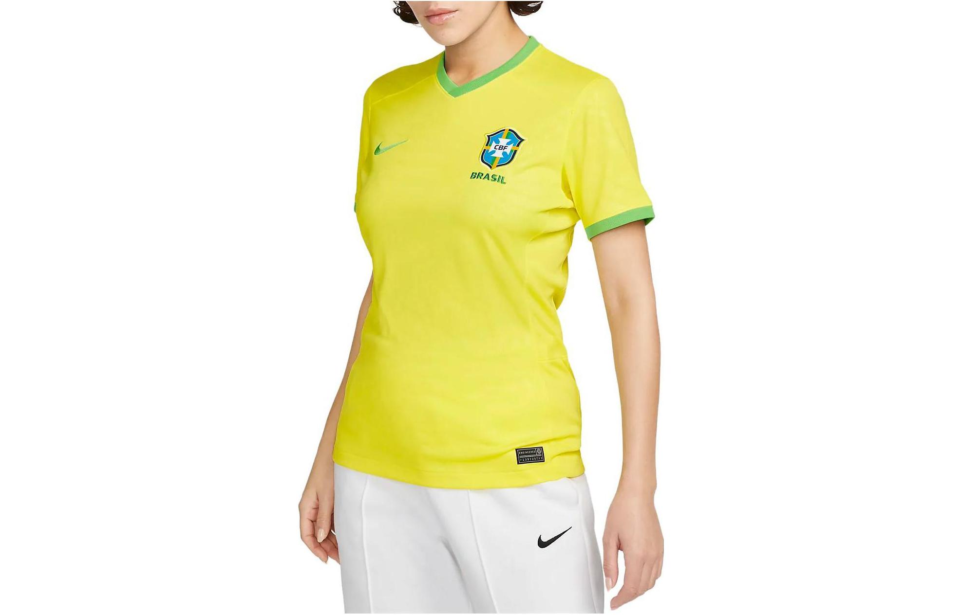 Buy (Women) Nike World Cup Quick-Dry Breathable Soccer Jersey Yellow DR3989-740