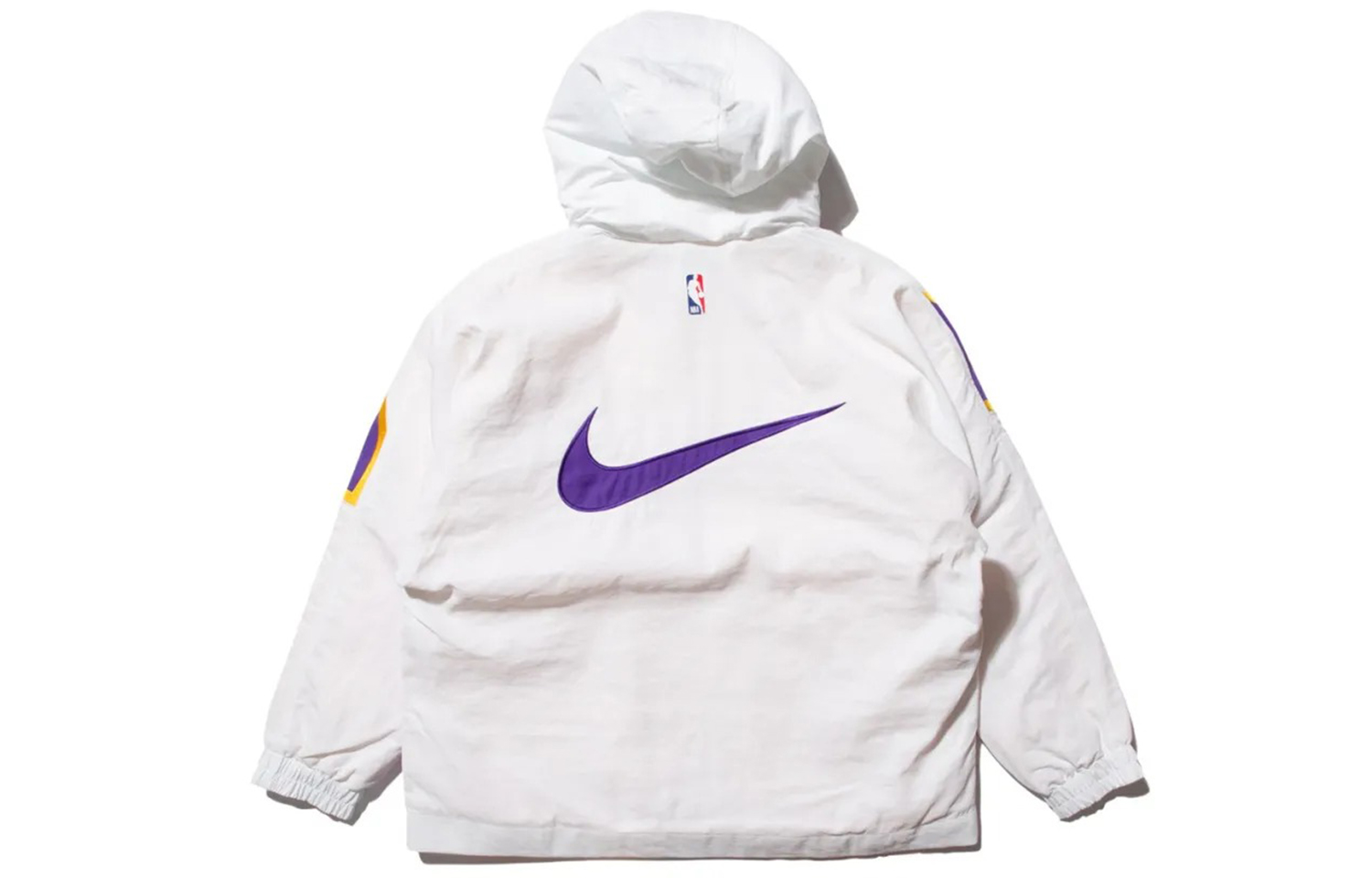 (Women) Nike AMBUSH Lakers NBA Logo Oversized Hoodie Jacket Winter White DB1617-121 圖 3