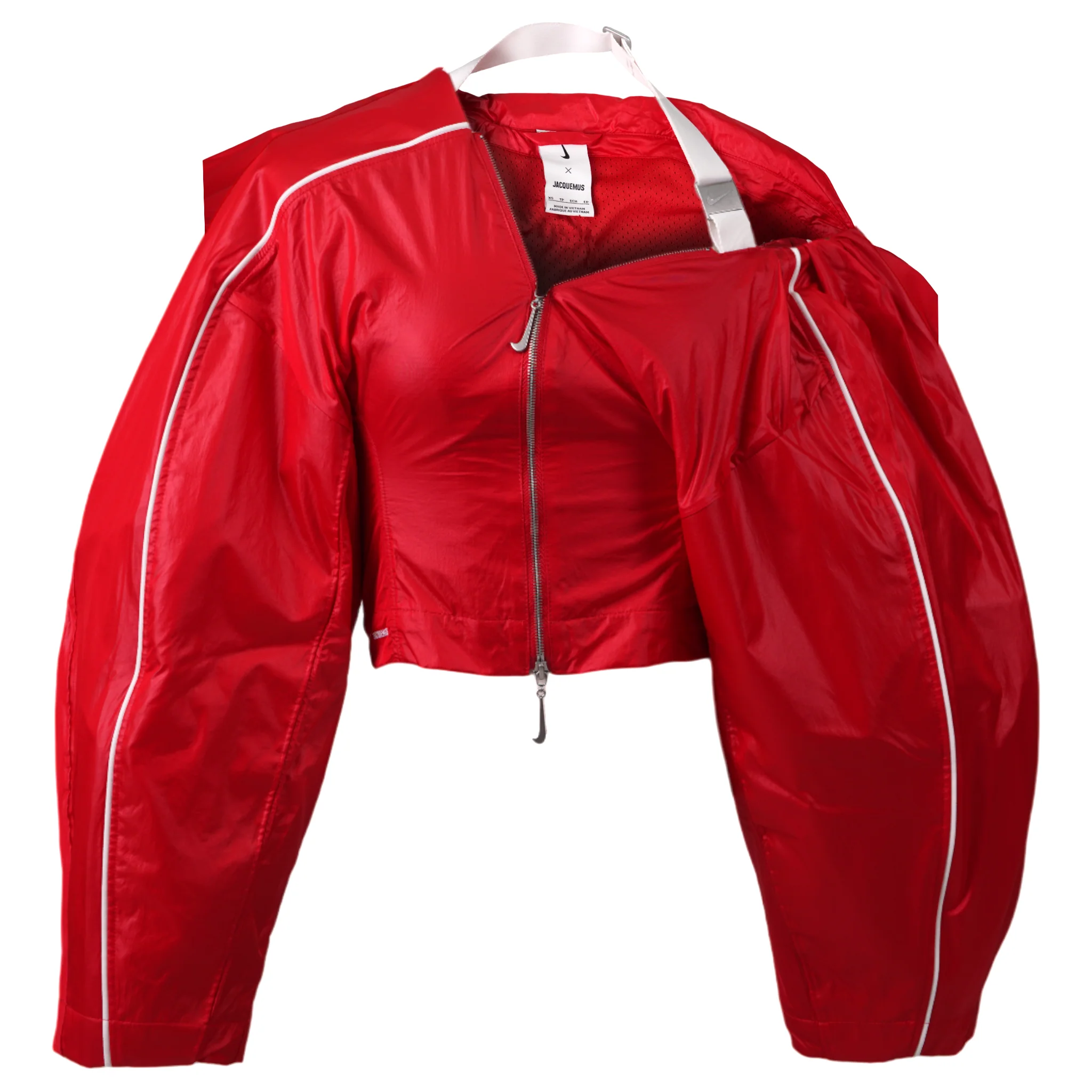 (Women) Nike x Jacquemus  Casual Sport Jacket University Red/White. FV5690-642