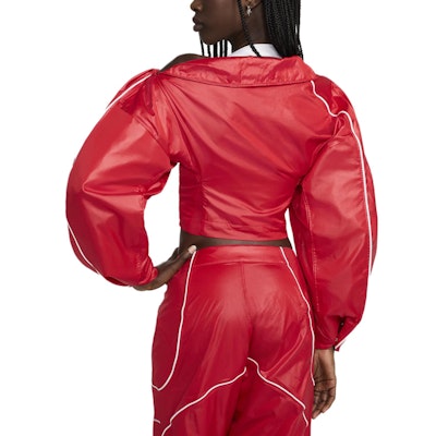 (W) 나이키 x 자크뮈 캐주얼 스포츠 자켓 유니버시티 레드/화이트. FV5690-642 Details for (W) 나이키 x 자크뮈 캐주얼 스포츠 자켓 유니버시티 레드/화이트. FV5690-642