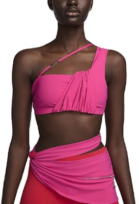 (Women) Nike x Jacquemus Semi-Backless Draped Tank Top Watermelon Red. FV0502-653 Order (Women) Nike x Jacquemus Semi-Backless Draped Tank Top Watermelon Red. FV0502-653