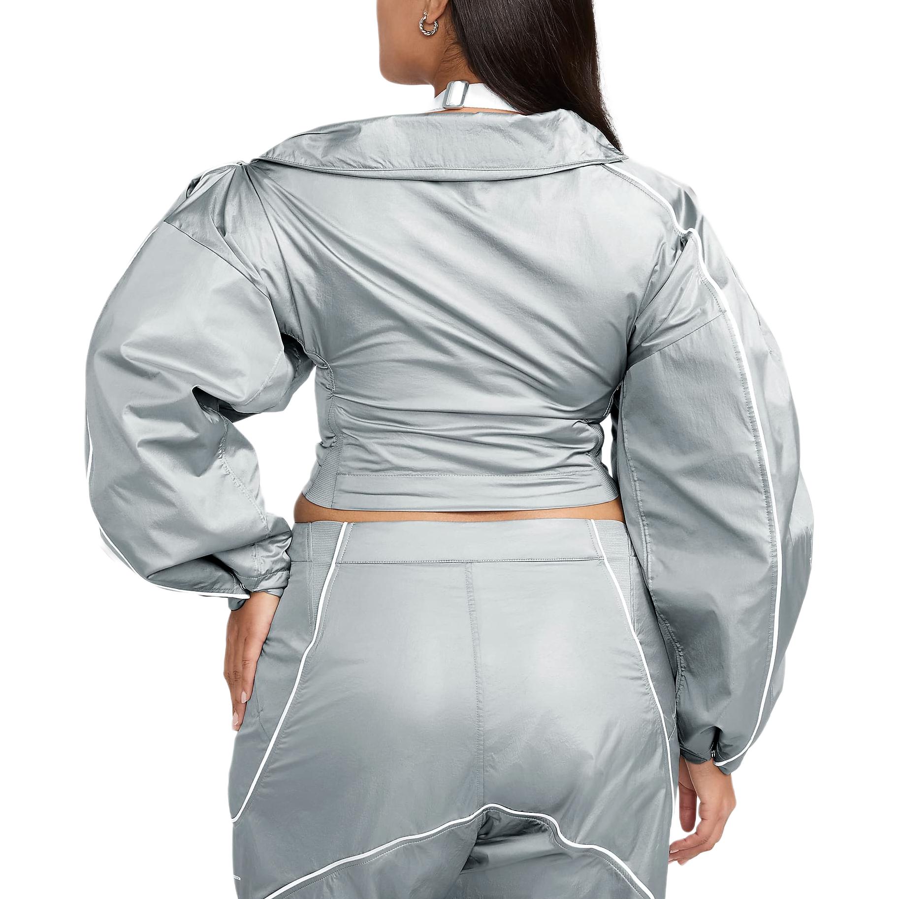 (Women) Nike Jacquemus  Sport Jacket Particle Grey/White - Waterproof & Comfortable FV5690-073 圖 3