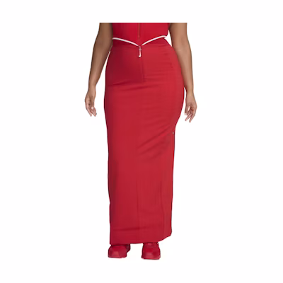 (Women) Nike Jacquemus University Red Sports Casual Midi Skirt. FV5675-642