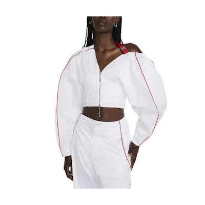 (Women) Nike Jacquemus White Stylish Casual Sport Jacket FV5690-100