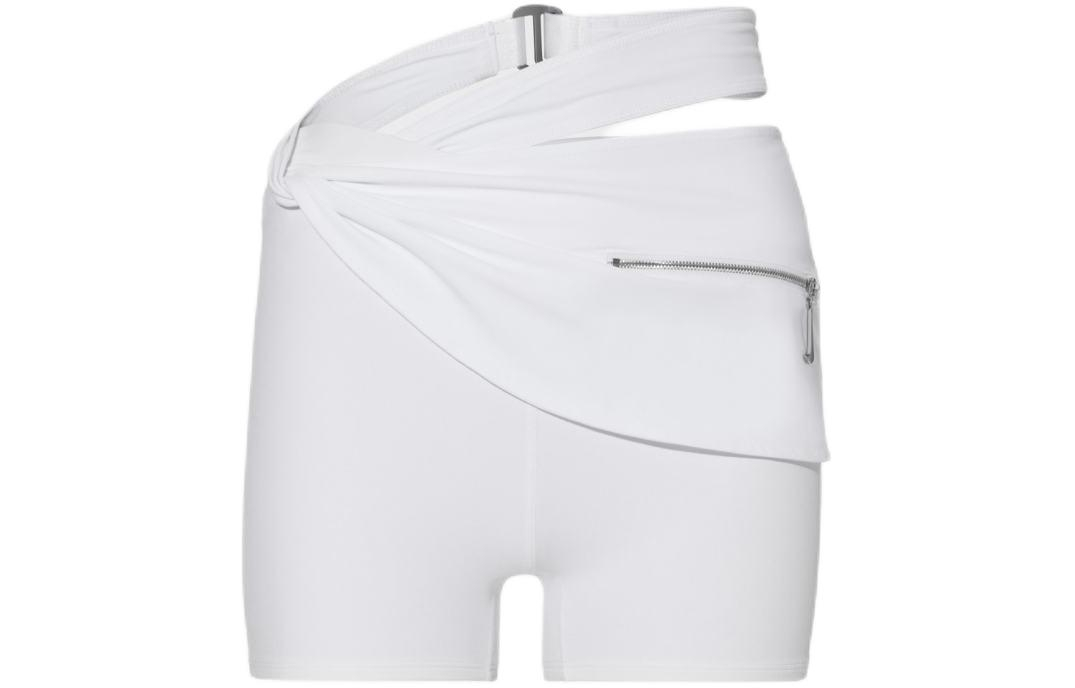 Order (Women) Nike x Jacquemus SS24  Layered Wrap Waist Shorts White Asia Edition. FJ3267-100