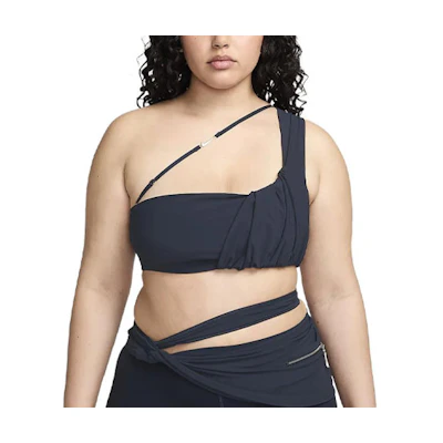 (Women) Nike Jacquemus SS24 Drape Backless Tank Top Dark Navy Asia Edition. FV0502-475