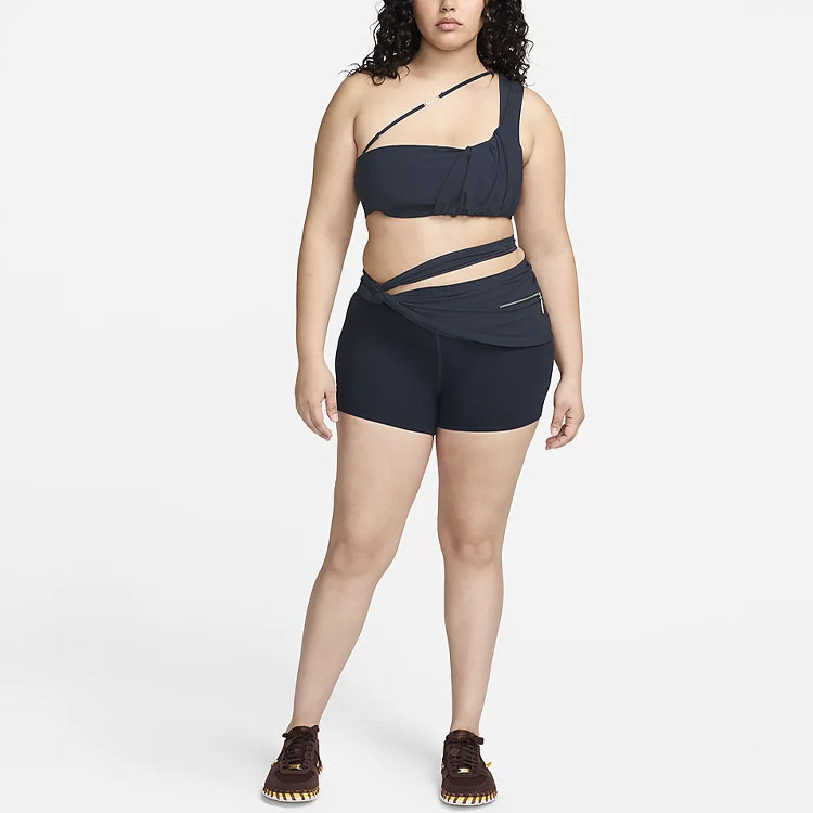 Shop (W) ナイキ × ジャックマス SS24 ドレープバックレスタンクトップ ダークネイビー アジアエディション FV0502-475