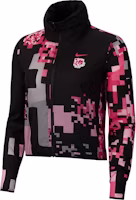 (Women) Nike x Li Na Impossibly Light Logo Print Running Jacket Black CU9265-010 (Women) Nike x Li Na Impossibly Light Logo Print Running Jacket Black CU9265-010