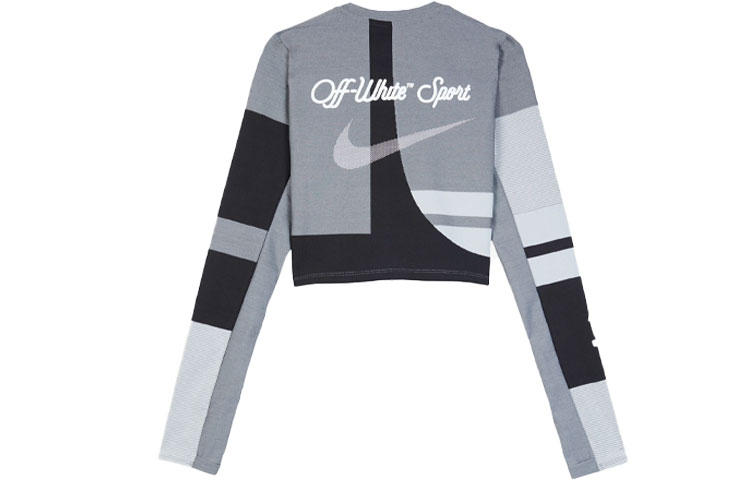 Lookbook (W) Nike x OFF-WHITE Baju Latihan Berlari Mampatan Hitam BV8042-010