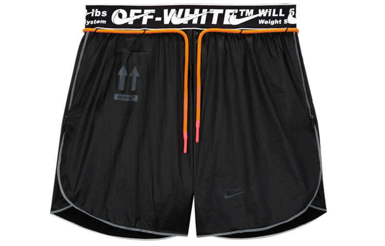 (Women) Nike x OFF-WHITE Black Vintage Sports Shorts Collaboration BV8051-010