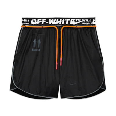 (Women) Nike OFF-WHITE Black Vintage Sports Shorts Collaboration BV8051-010