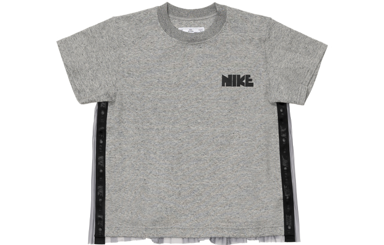 Order (W) Nike x Sacai 可調後褶灰色圓領T恤 美國限定版 CV5716-063