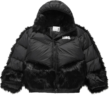 (W) Nike x Sacai 黑色寬鬆羽絨外套冬季版 CT3267-010 Order (W) Nike x Sacai 黑色寬鬆羽絨外套冬季版 CT3267-010