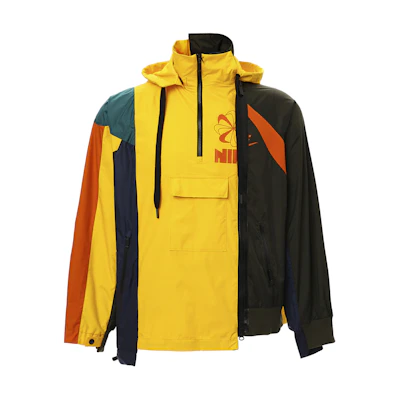 (Women) Nike Sacai Double-Zip Jacket Yellow CD6297-739