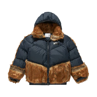(Women) Nike Sacai Winter Parka Puffer Jacket Brown CT3267-475