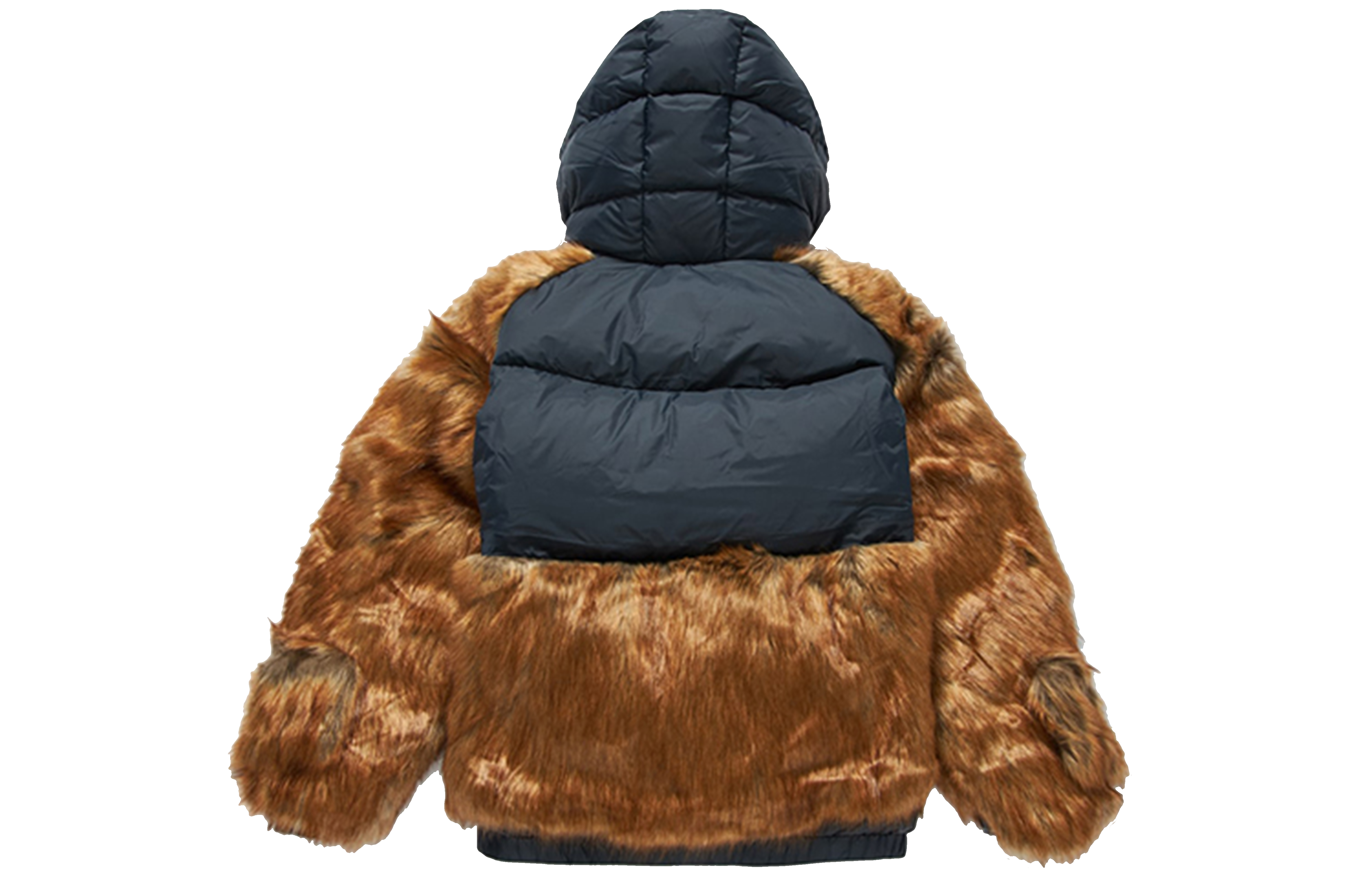 Lookbook (Women) Nike x Sacai Winter Parka Puffer Jacket Brown CT3267-475