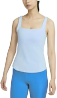 (Women) Nike Yoga Dri-FIT Luxe Sleeveless Tank Top Light Blue DQ6031-441 (Women) Nike Yoga Dri-FIT Luxe Sleeveless Tank Top Light Blue DQ6031-441
