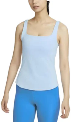 (Women) Nike Yoga Dri-FIT Luxe Sleeveless Tank Top Light Blue DQ6031-441 Buy (Women) Nike Yoga Dri-FIT Luxe Sleeveless Tank Top Light Blue DQ6031-441