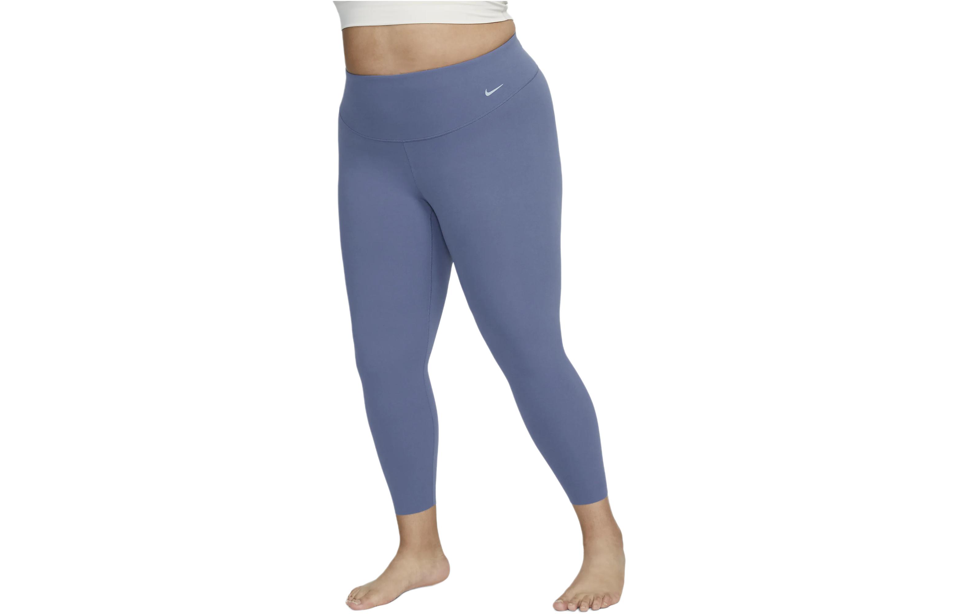 (Women) Nike Zenvy Diffused Blue High-Waist Slim Fit Active Pants DV4911-491