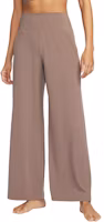 (Women) Nike Zenvy Dri-Fit High-Waist Wide-Leg Pants Brown/White Casual Pants HJ5361-233 (Women) Nike Zenvy Dri-Fit High-Waist Wide-Leg Pants Brown/White Casual Pants HJ5361-233