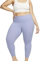 (Women) Nike Zenvy High-Waisted Slim Fit Pants Indigo Haze/Black DV4911-519 (Women) Nike Zenvy High-Waisted Slim Fit Pants Indigo Haze/Black DV4911-519