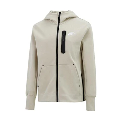 (Women) Nike Zipper Running Hoodie Jacket - Khaki Color DD5625-206