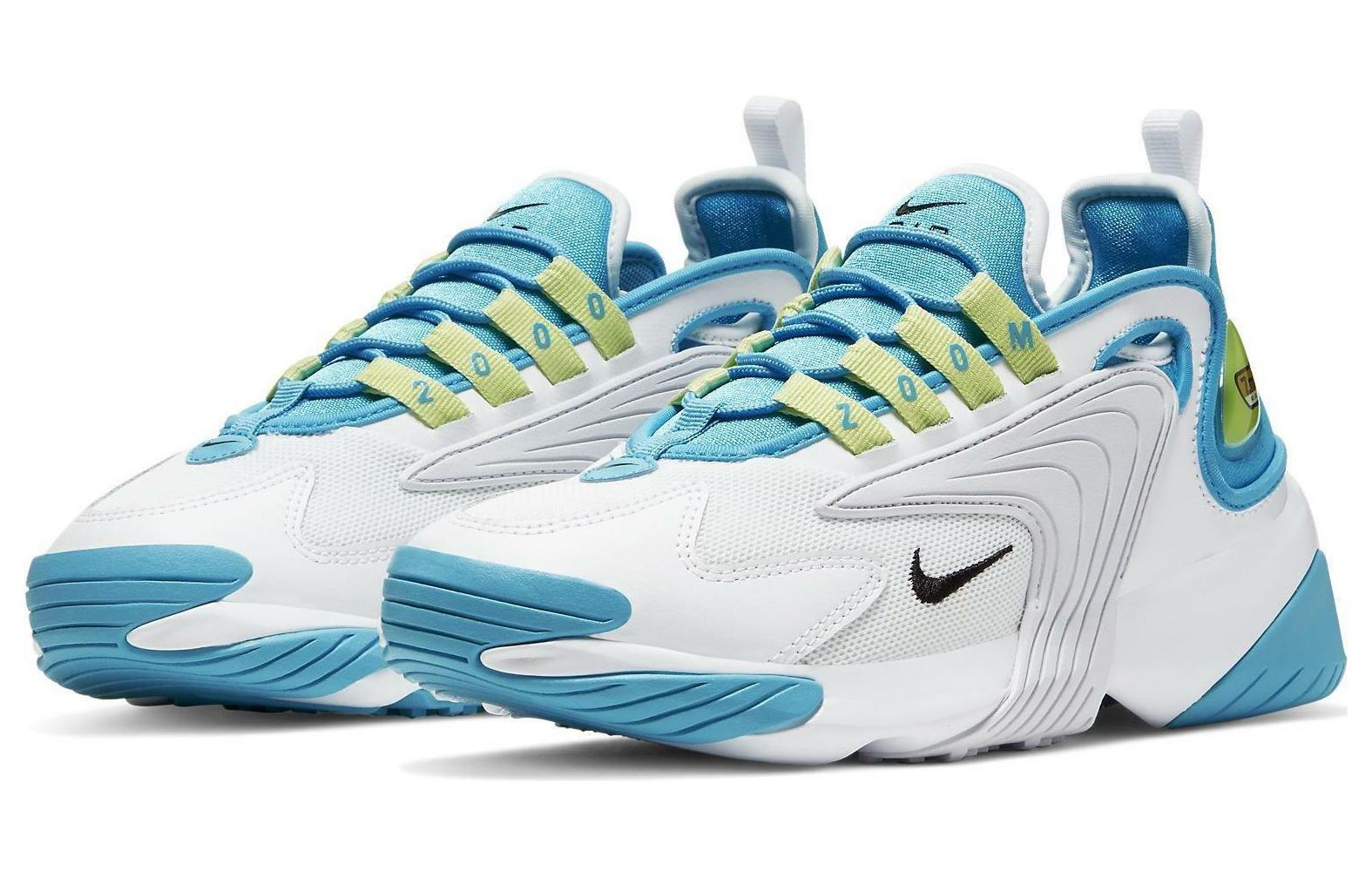 Lookbook (W) Nike Zoom 2K 'Blanco Azul Fury' AO0354-401