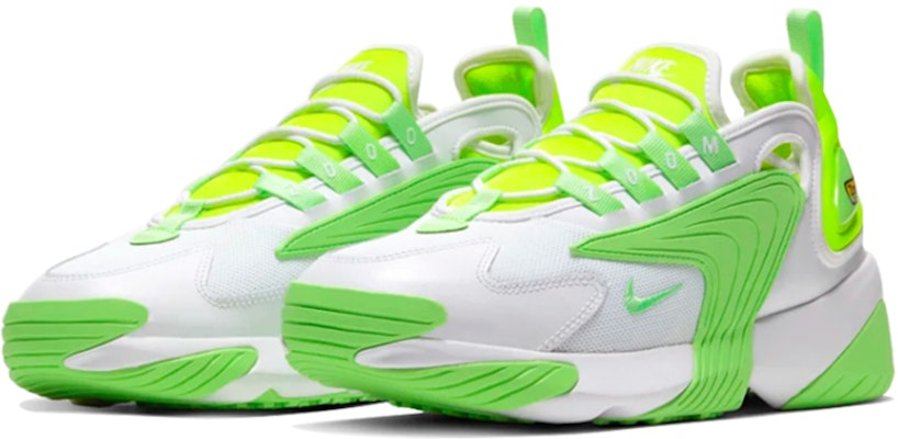 (W) Nike Zoom 2K 'Putih Illusion Hijau' CU2988-131 Lookbook (W) Nike Zoom 2K 'Putih Illusion Hijau' CU2988-131