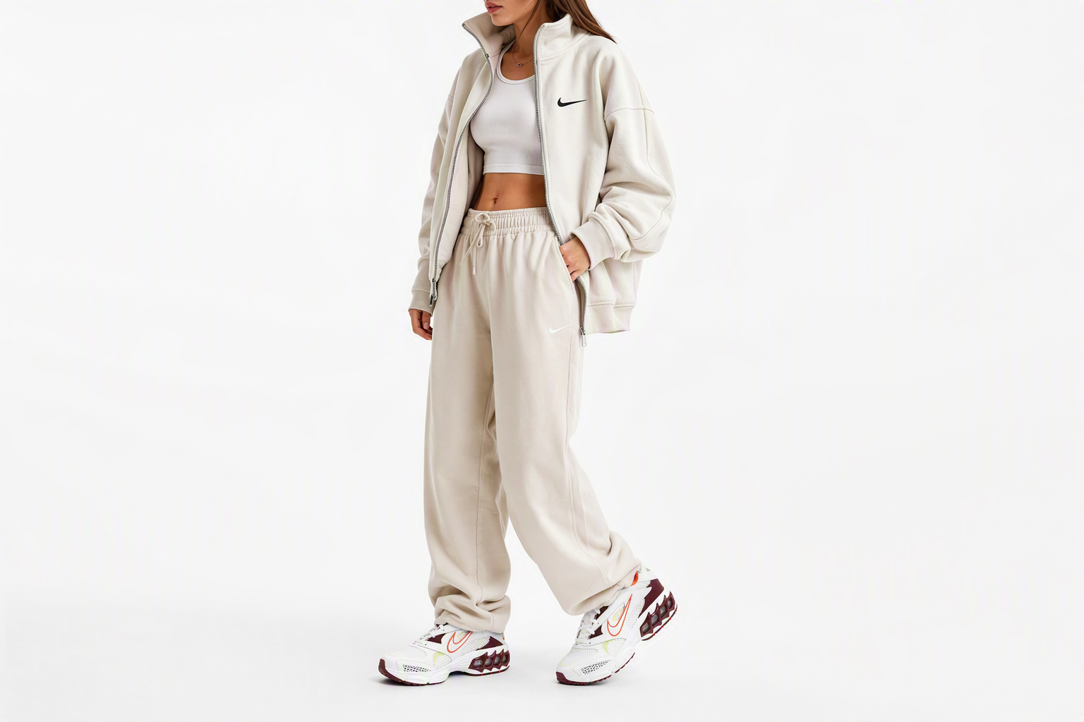 Order (Women) Nike Zoom Air Fire 'White Dark Beetroot' CW3876-600