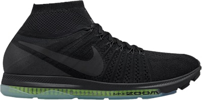(Women) Nike Zoom All Out Flyknit 'Black Volt' 845361-001 (Women) Nike Zoom All Out Flyknit 'Black Volt' 845361-001