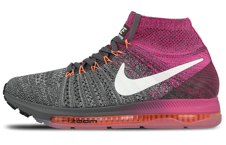 (Women) Nike Zoom All Out Flyknit 'Grey Pink' 845361-004