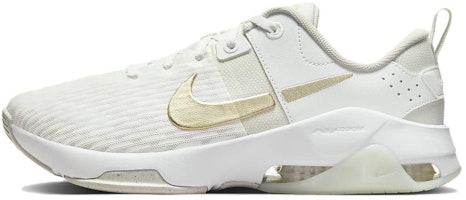 (Women) Nike Zoom Bella 6 Premium 'Summit White Gold' FJ1589-100 (Women) Nike Zoom Bella 6 Premium 'Summit White Gold' FJ1589-100
