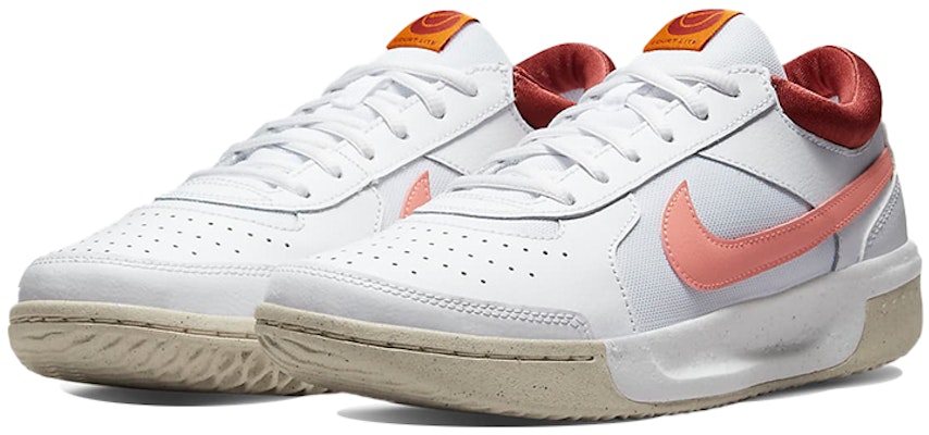 (W) Nike Zoom Court Lite 3 Sepatu Tenis Rendah Putih/Pink DH1042-116 Lookbook (W) Nike Zoom Court Lite 3 Sepatu Tenis Rendah Putih/Pink DH1042-116