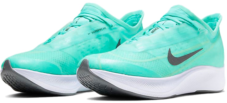 耐吉 Zoom Fly 3 低幫 跑步鞋 女款 黑綠 Lookbook 耐吉 Zoom Fly 3 低幫 跑步鞋 女款 黑綠
