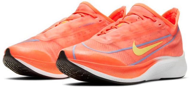 (W) Nike Zoom Fly 3 'Bright Mango' Lelaki/Wanita kasut lari berwarna Oren Muda AT8241-801 Lookbook (W) Nike Zoom Fly 3 'Bright Mango' Lelaki/Wanita kasut lari berwarna Oren Muda AT8241-801