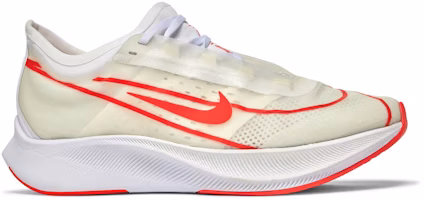 (Women) Nike Zoom Fly 3 'White Laser Crimson' AT8241-101 (Women) Nike Zoom Fly 3 'White Laser Crimson' AT8241-101
